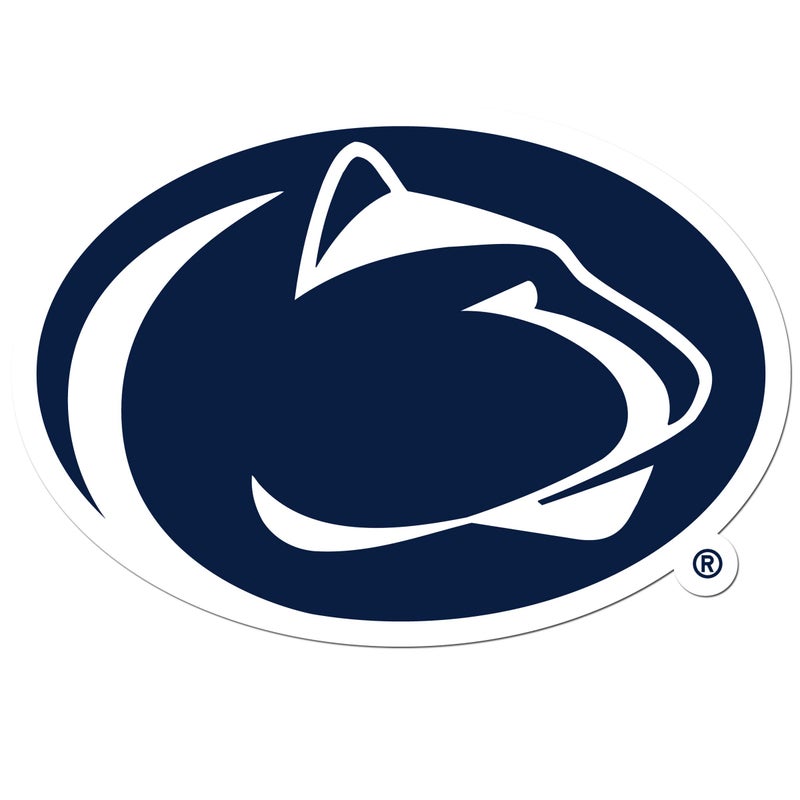 Siskiyou NCAA Siskiyou Sports Fan Shop Penn State Nittany Lions Auto Decal 8 inch sheet Team Color - Image 1